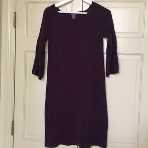 Purple Sweater Dress